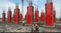 ISI certified shuttering ply used in RCC construction work
