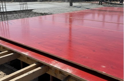 Salha smooth finish BWP shuttering plywood used in construction formwork